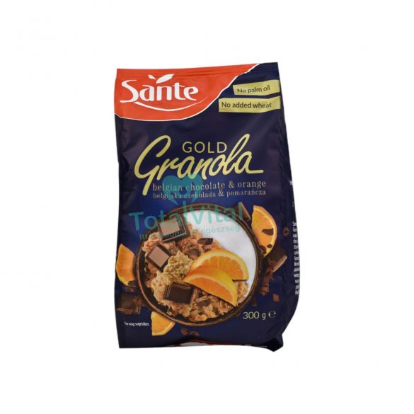 Sante granola gold csokoládés narancsos 300g