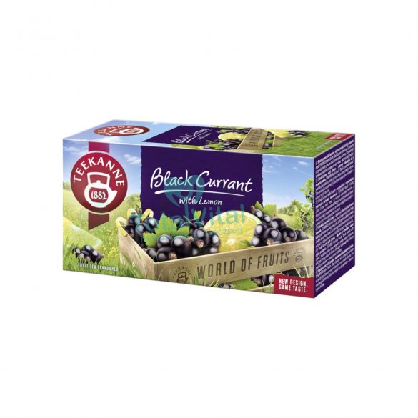 Teekanne feketeribizli tea citrommal 20x2,5g 50 g