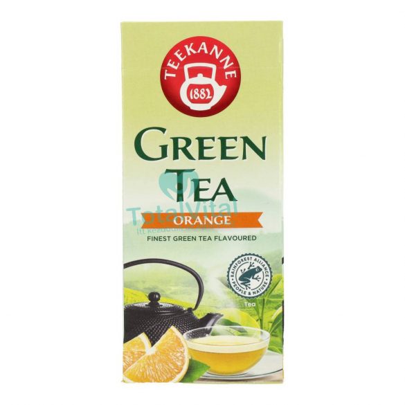 Teekanne zöld tea narancs 20x1,75g 35g