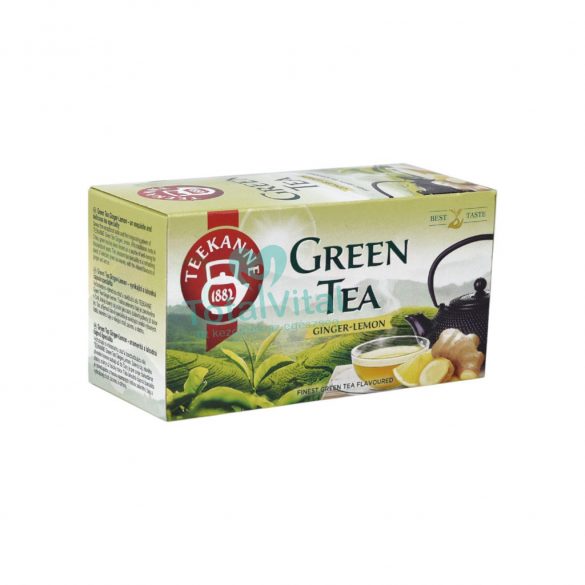 Teekanne zöld tea gyömbér-citrom 20x1,75g 35g