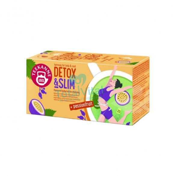 Teekanne detox slim passionfruit tisztító tea 32 g