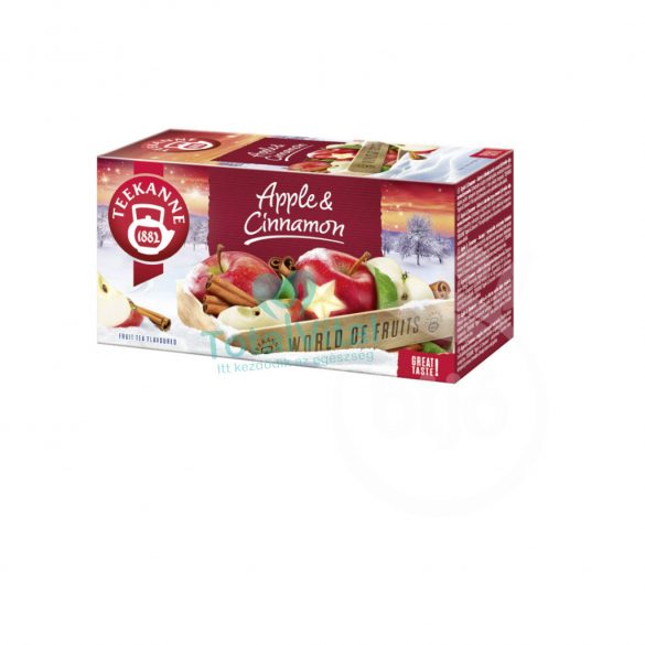 Teekanne world of fruits almás fahéjas gyümölcstea 20x2,25g 45g