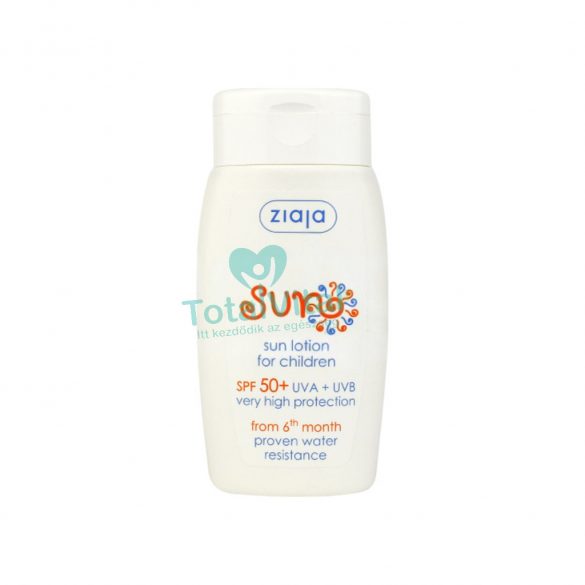 Ziaja napozó tej gyerekeknek spf 50 125ml