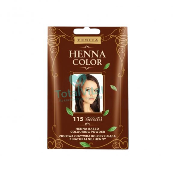 Henna color hajszínezőpor nr 115 csokoládé barna 25g