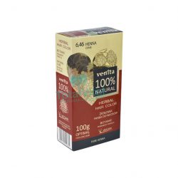   Venita 100% natural gyógynövényes hajfesték 6.46 henna 100 g