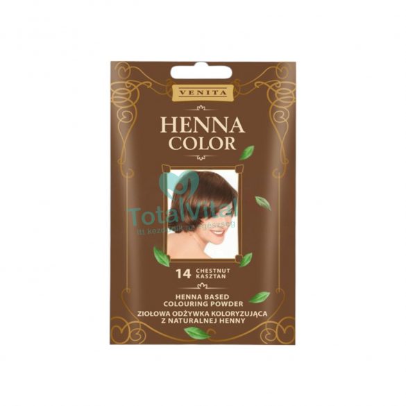 Henna color hajszínezőpor 25g 14gesztenyebarna