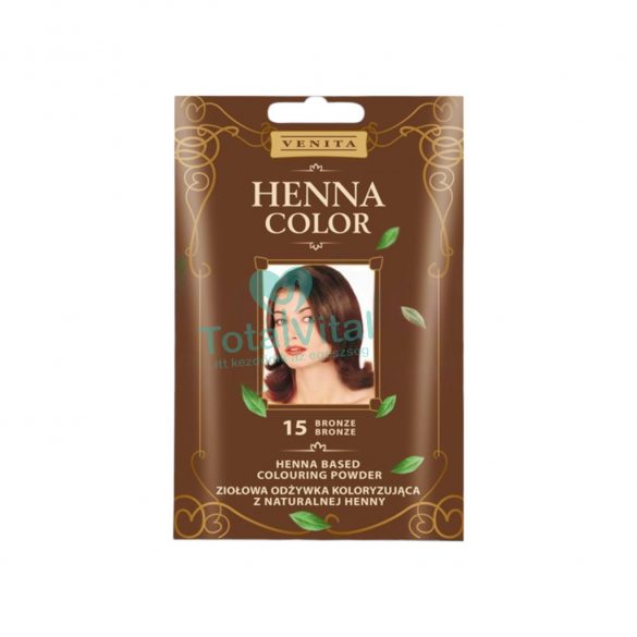 Henna color hajszínezőpor 15 bronz 25g