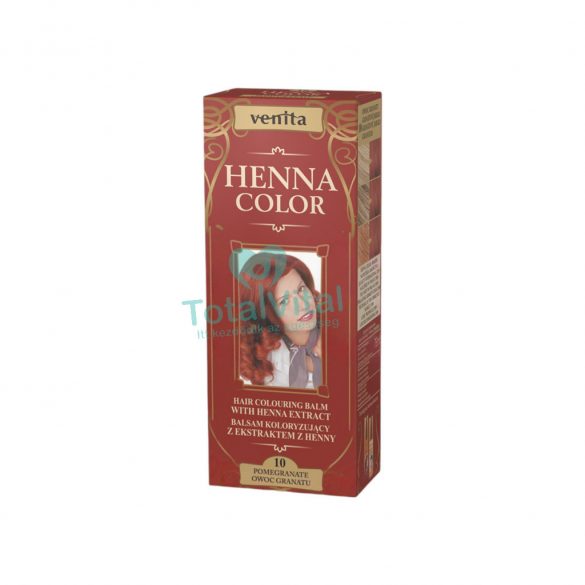 Henna color hajfesték 10 gránát vörös 75ml