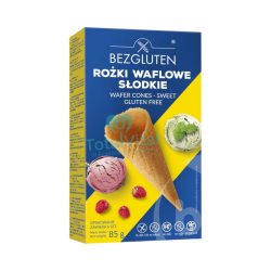 Bezgluten gluténmentes édes ostya tölcsér 85g