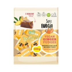 Super fudgio bio vegán karamella gyömbéres 100g