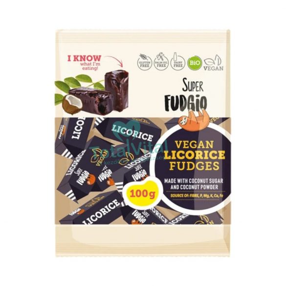 Super fudgio bio vegán karamella édesgyökeres 100g