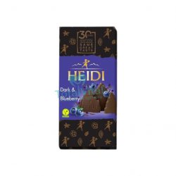   Heidi grand'or dark blueberry (kék áfonya ízesítésű étcsokoládé) 80g