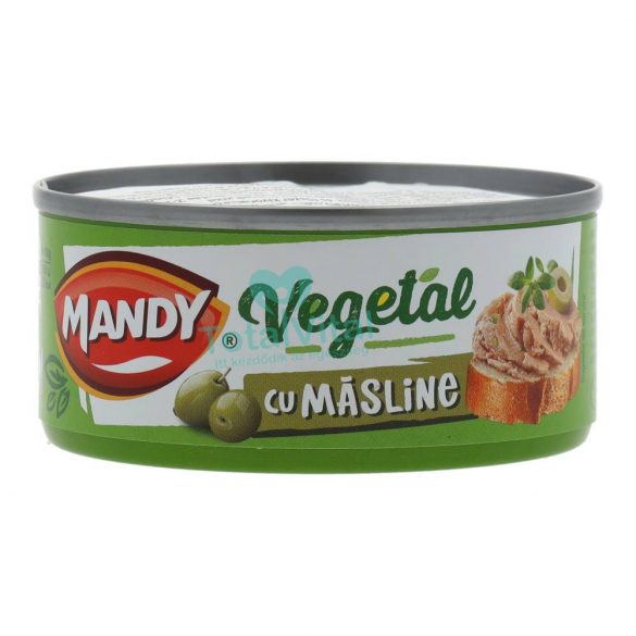 Mandy növényi pástétom olivás 120g