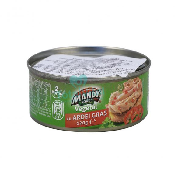 Mandy növényi pástétom paprikás 120g