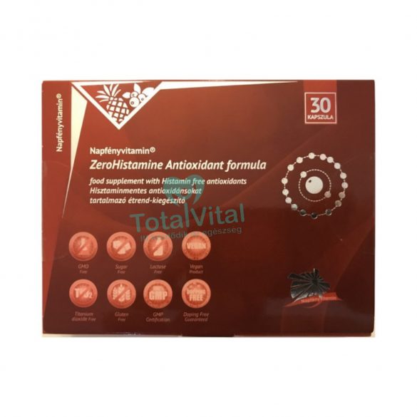 Napfényvitamin zerohistamine antioxidant formula kapszula 30 db