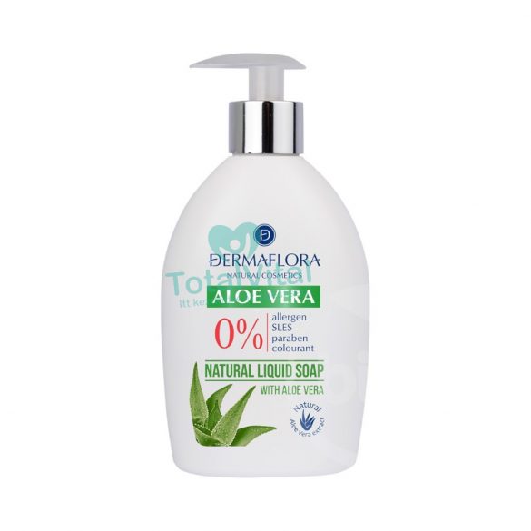 Dermaflora 0% folyékony szappan aloe vera 400 ml