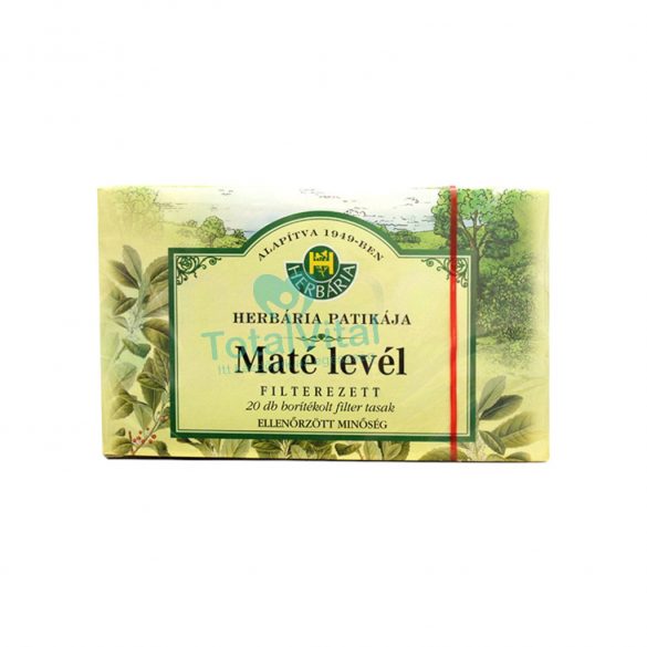 Herbária maté levél tea 20x1,5g 30 g