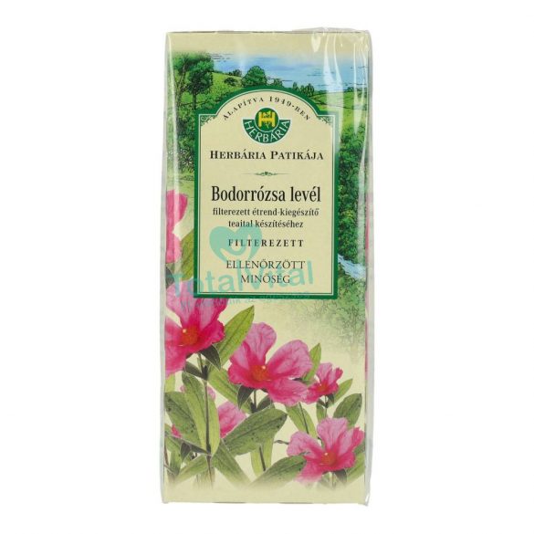 Herbária bodorrózsa levél filter tea 20x1g 20g