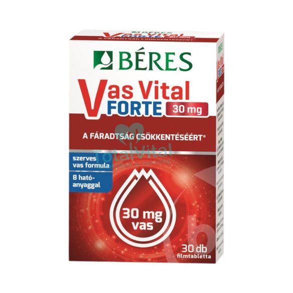 Béres vas vital forte 30mg filmtabletta 30 db