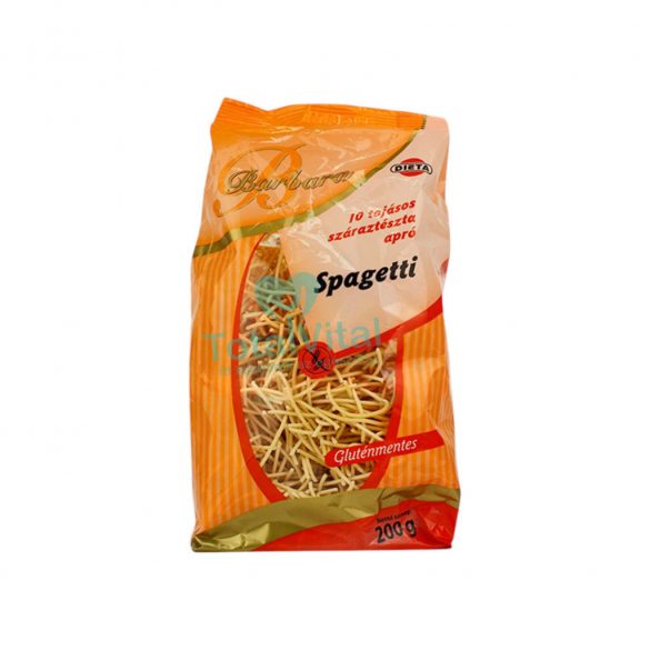 Barbara gluténmentes tészta spagetti 200g