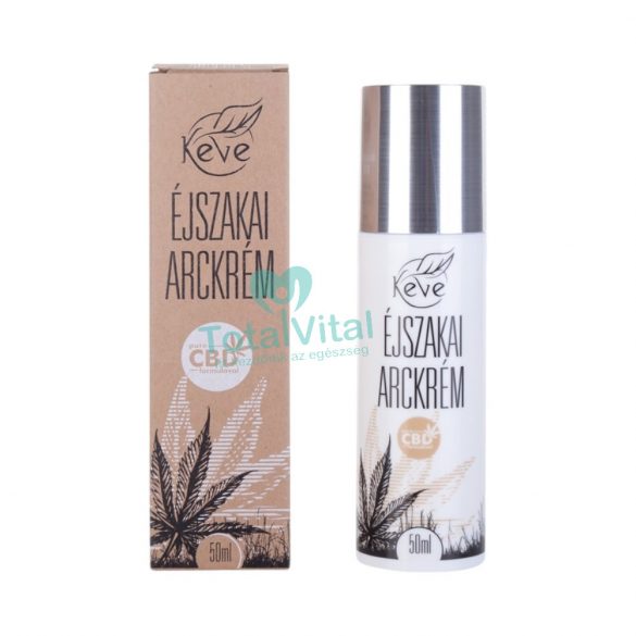 Keve cbd éjszakai arckrém 30 ml