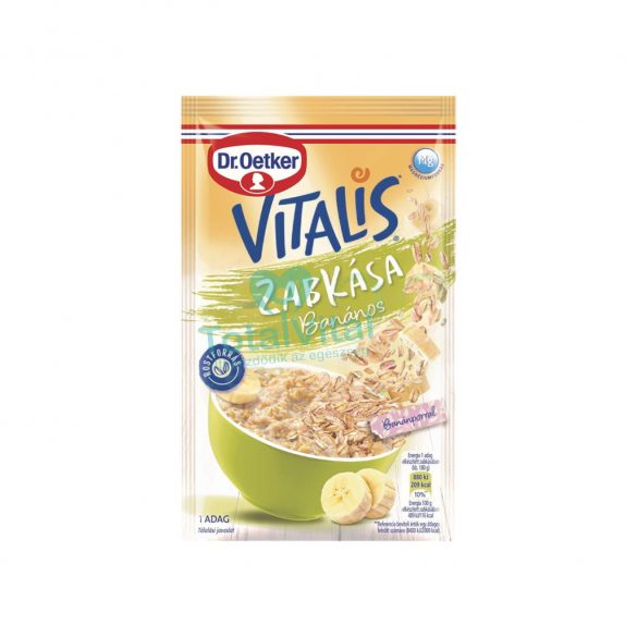 Dr.oetker vitális zabkása banános