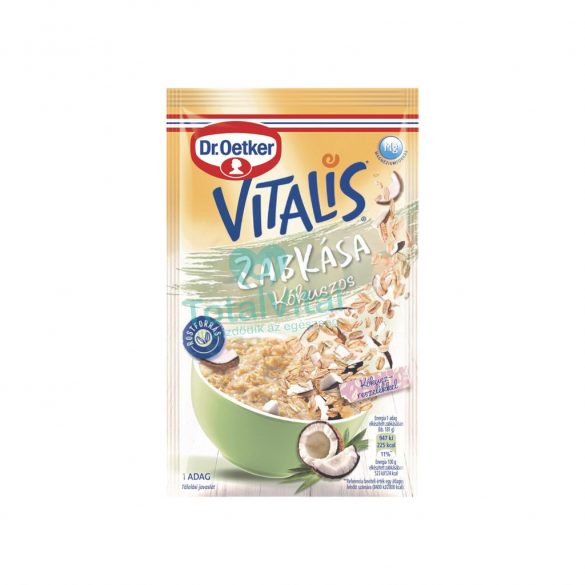 Dr.oetker vitális zabkása kókuszos