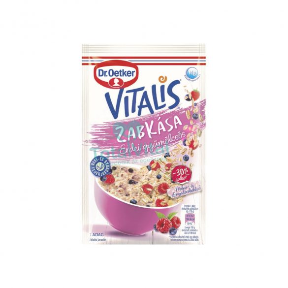 Dr.oetker vitális zabkása erdei gyümölcs