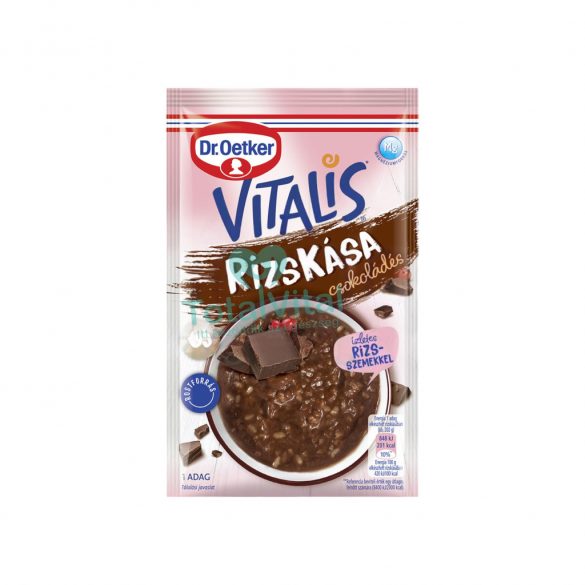 Dr.oetker vitális rizskása csokoládé 54g