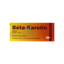 Selenium béta-karotin tabletta 40 db