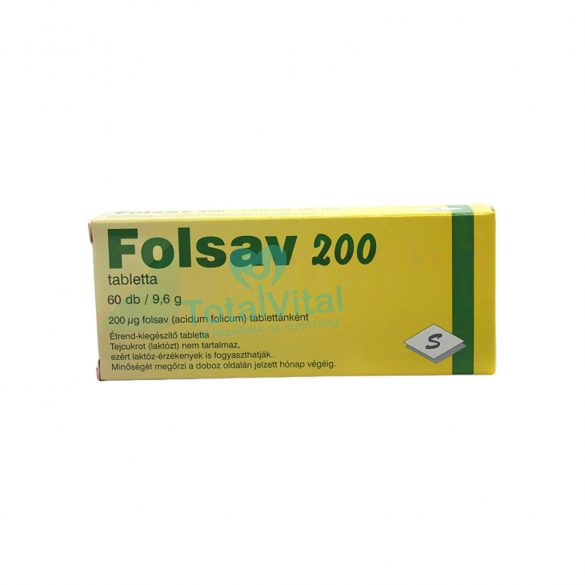 Selenium folsav tabletta 60 db