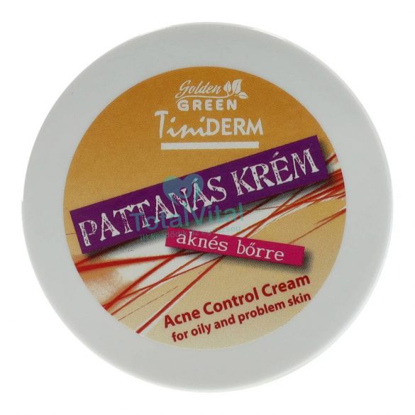 Lady stella tiniderm pattanás krém 100 ml