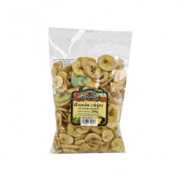 Naturfood banán chips 200g