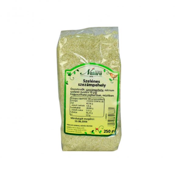 Natura szelénes szezámpehely 250g