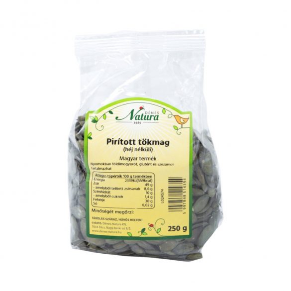 Natura pirított tökmag 250g