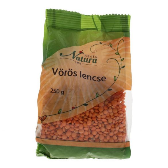 Natura vöröslencse 250g