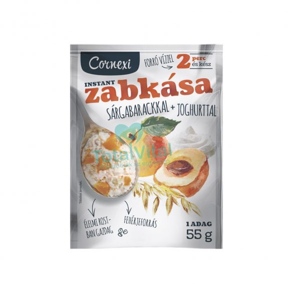 Cornexi zabkása sárgabarackkal, joghurttal 55 g