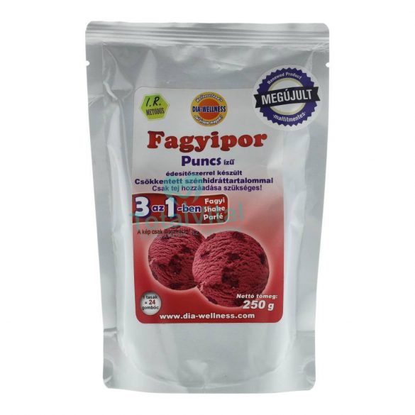 Dia-wellness fagylaltpor puncs 250g