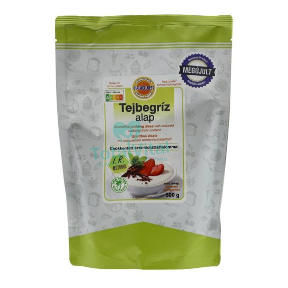 Dia-wellness tejbegríz alappor 500g