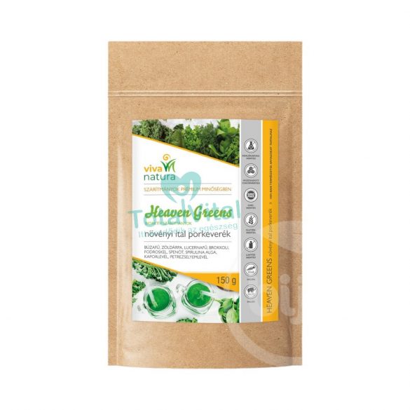 Viva natura heaven greens bioaktív növényi szárítmányok 150g