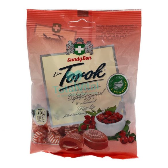 Dr.torok keménycukor töltött csipkebogyó 75g