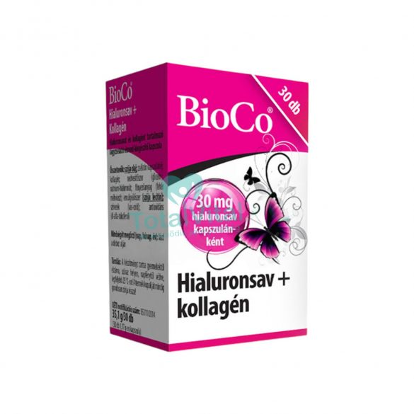 Bioco hialuronsav+kollagén kapszula 30 db