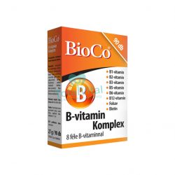 Bioco b-vitamin komplex tabletta 90 db