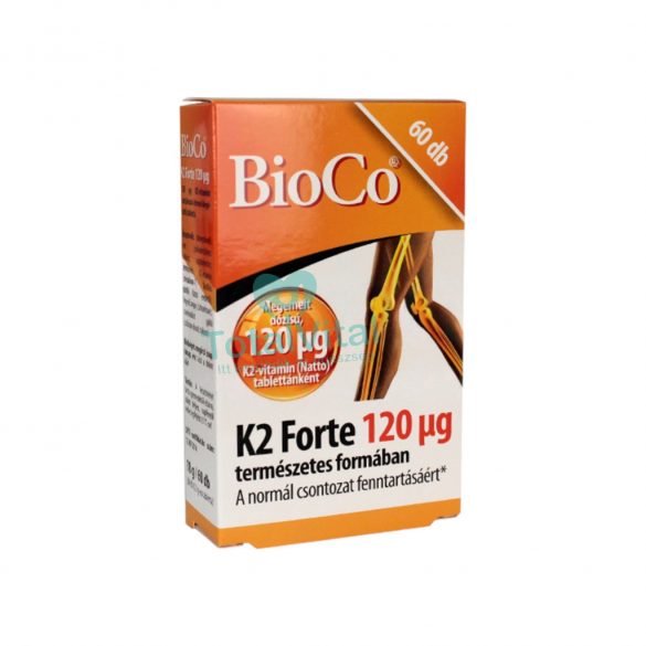 Bioco k2 vitamin forte tabletta 60 db