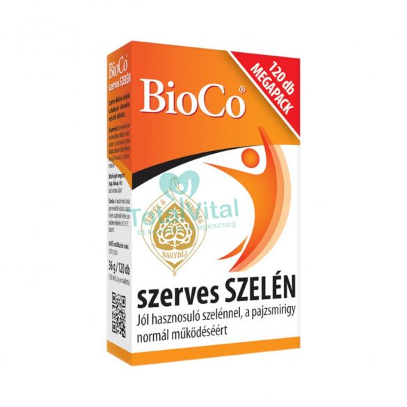 Bioco szerves szelén megapack kapszula 120 db