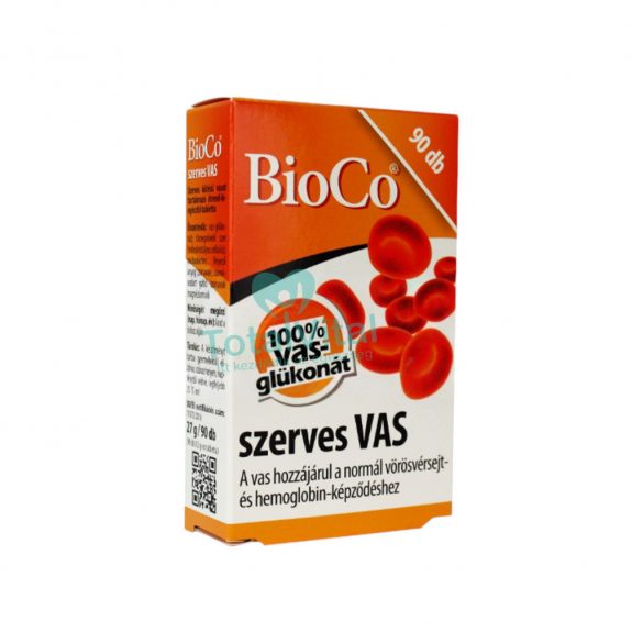 Bioco szerves vas kapszula 90 db