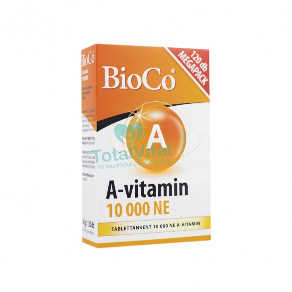 Bioco a-vitamin 10000mg megapack tabl.