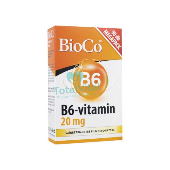 Bioco b6-vitamin 20mg tabletta 90db