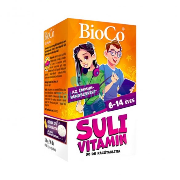 Bioco suli vitamin rágótb. Citrom 90db