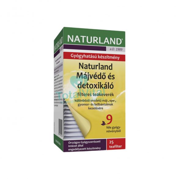 Naturland májvédő tea 25x1,5 g 38 g